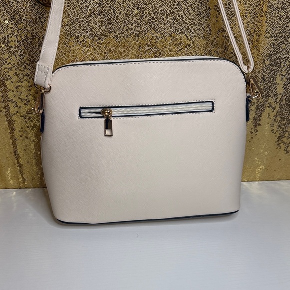 Chic Floral Cream Crossbody Bag, wallet and card holder.. - Picture 11 of 14